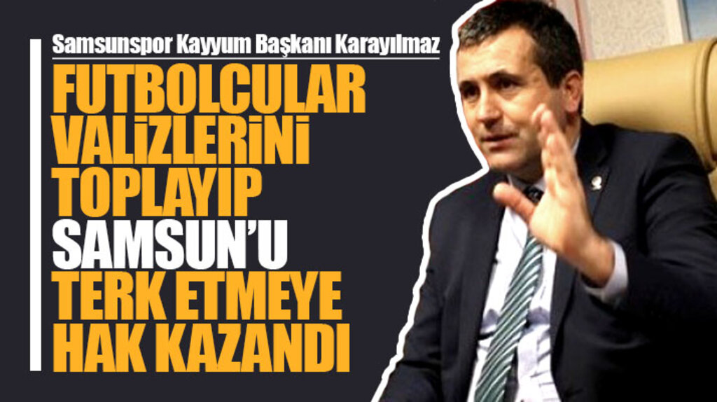 Samsunspor'da futbolcular valizlerini toplayıp Samsun'u terk etmeye hak kazandı
