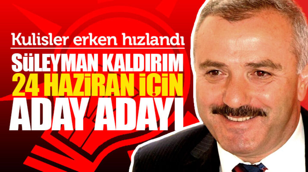 Süleyman Kaldırım erken seçimde AK Parti'den Samsun milletvekili aday adayı olacak