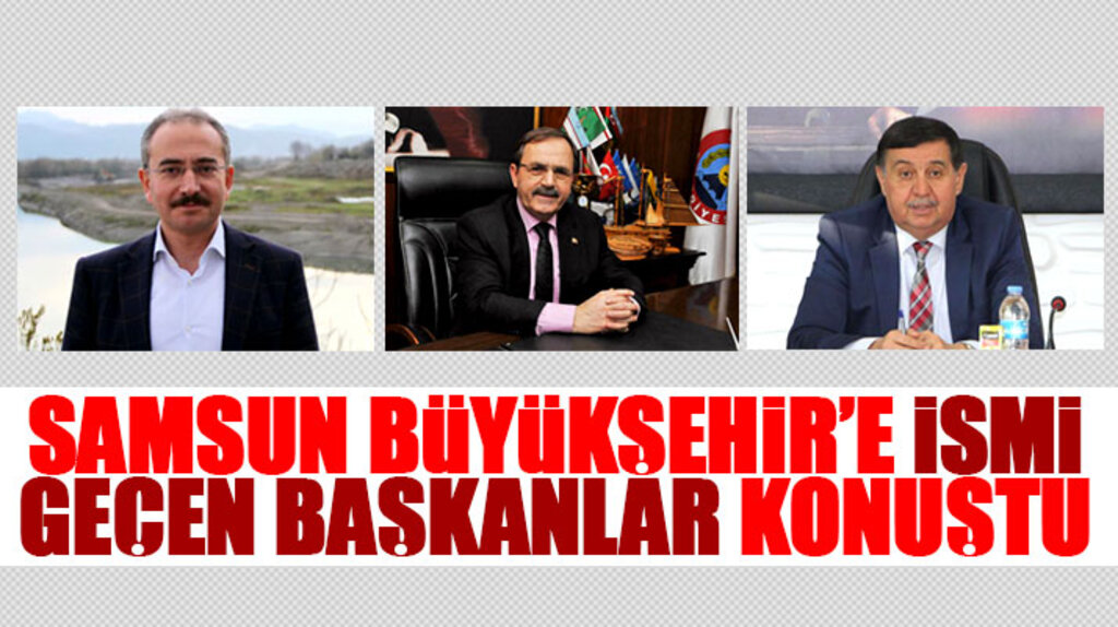 Yusuf Ziya Yılmaz'ın koltuğuna ismi gündeme gelen belediye başkanları açıklama yaptı