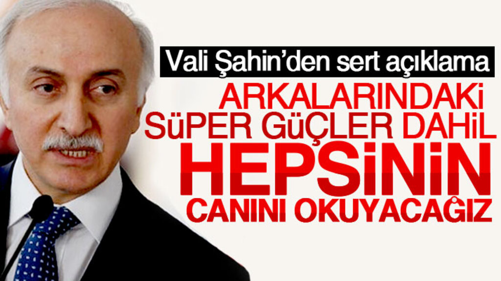 Samsun Valisi İbrahim Şahin terör örgütlerine gözdağı verdi