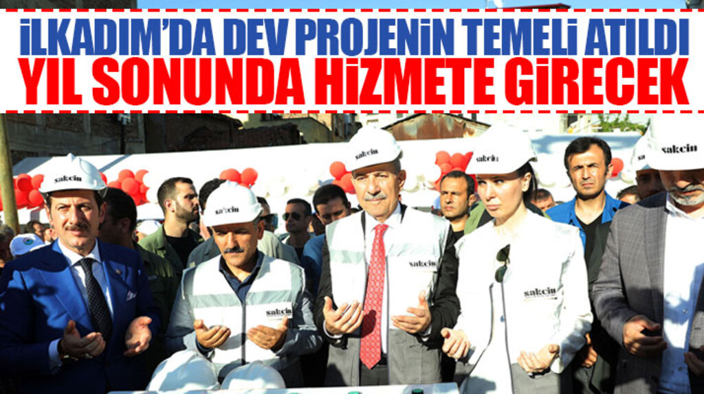 Samsun'un İlkadım ilçesinde Unkapanı Kültür ve Yaşam Merkezinin temeli atıldı