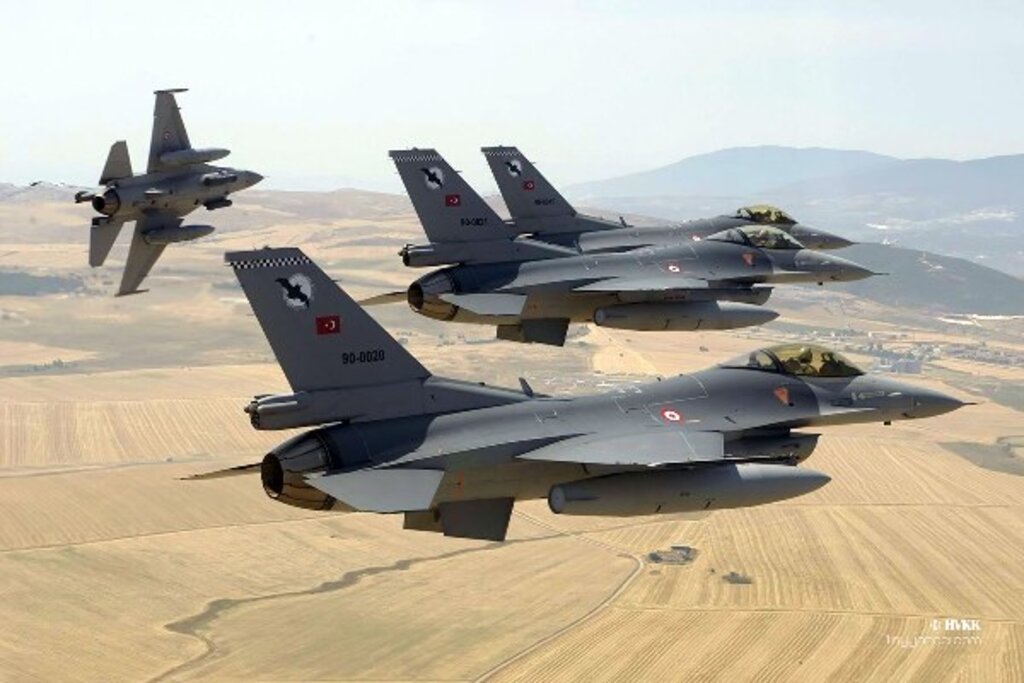 Saldırı hazırlığında olan teröristlere hava harekatı düzenlendi