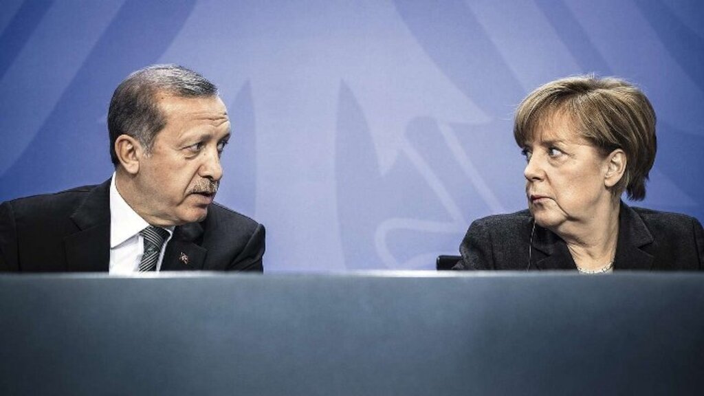 Cumhurbaşkanı Erdoğan Merkel ile görüştü