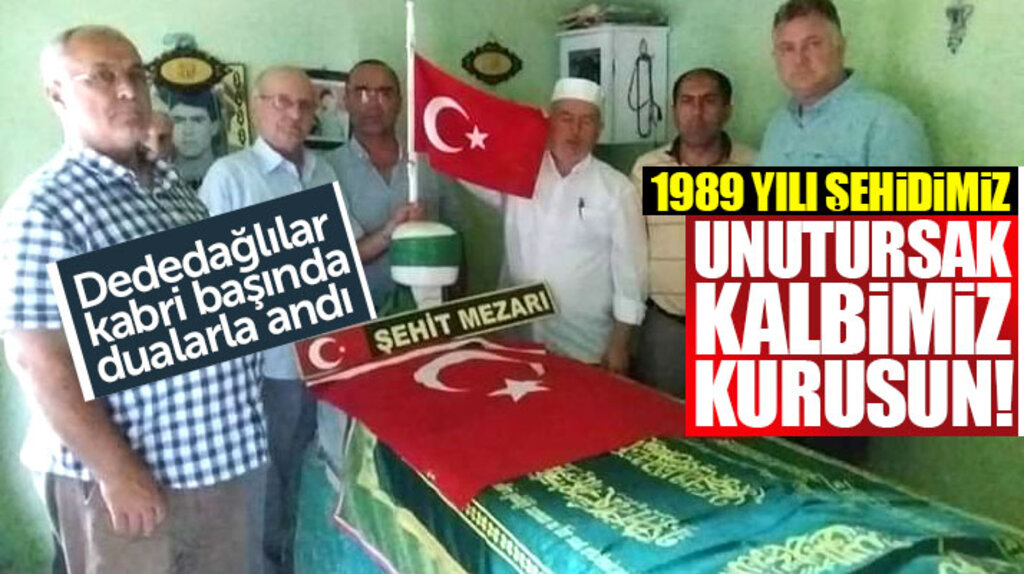 Samsun Bafra'da 29 yıl önce şehit olan piyade er İsa Kurt dualarla anıldı