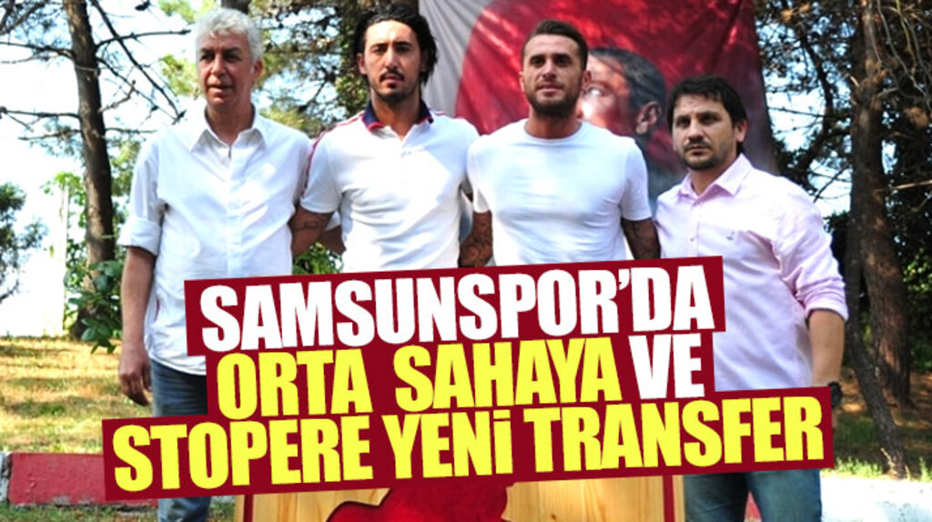 Samsunspor Savaş Yılmaz ve Nuri Terliksiz'i renklerine bağladı