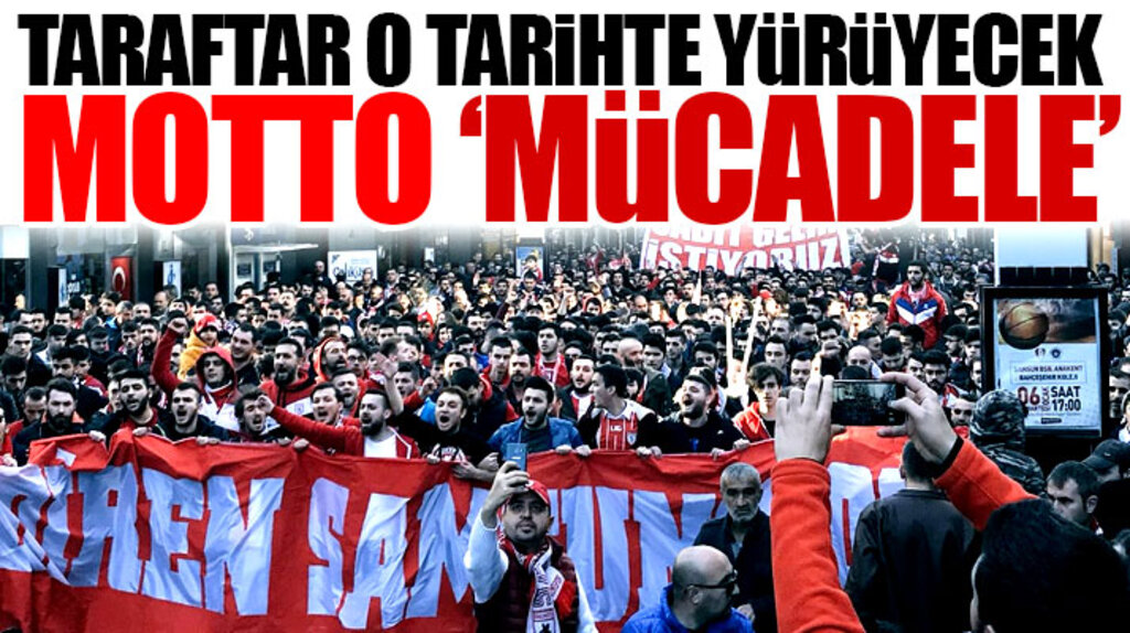 Samsunspor taraftarları 'Mücadele' mottosu ile yürüyüş yapacak