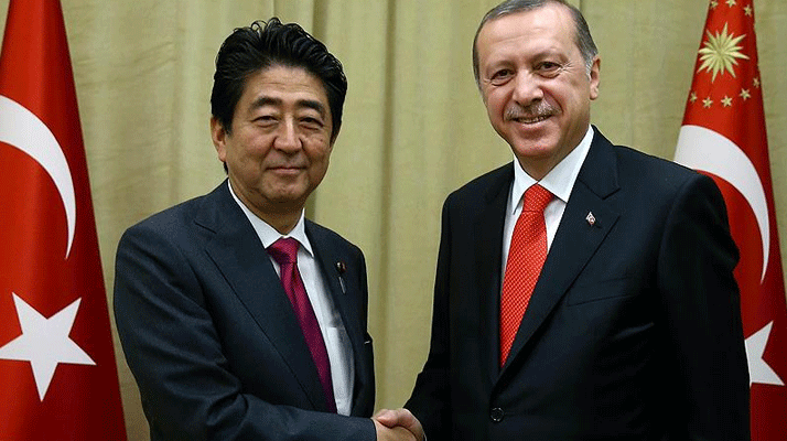 Japonya Başbakanı Şinzo Abe Cumhurbaşkanı Erdoğan'ı tebrik etti