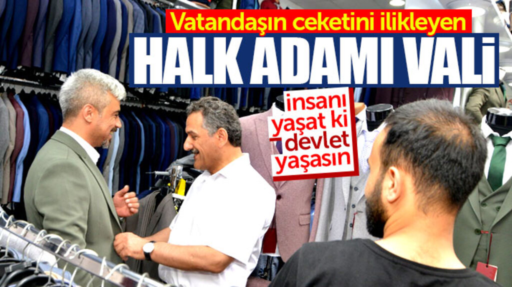 Samsun Valisi Osman Kaymak hem Halk hem Devlet adamı