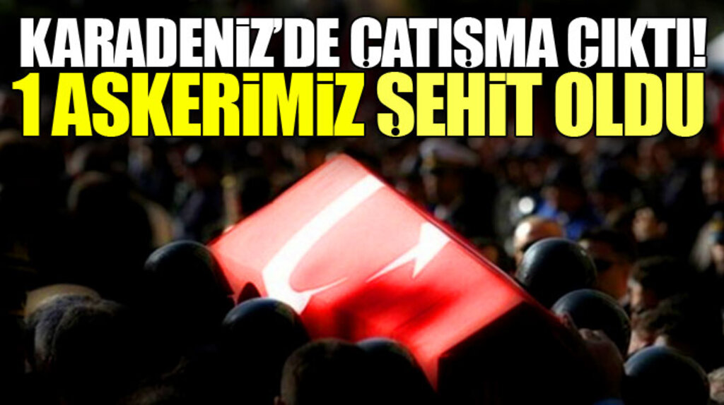Giresun Güce'de teröristlerle çıkan çatışmada Uzman Çavuş Ali Cevizci şehit oldu