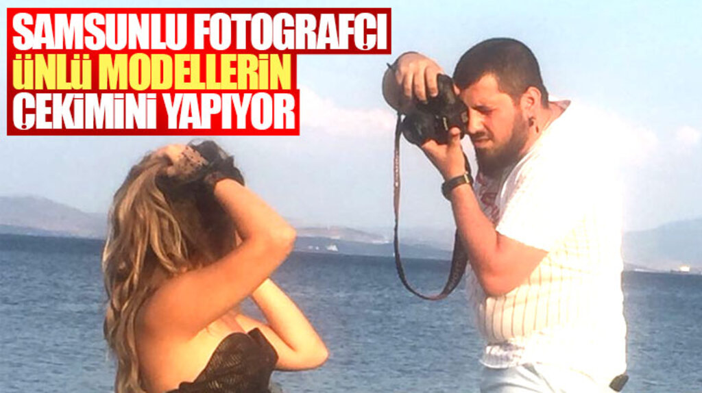 Samsunlu fotoğrafçı Rıdvan Uzun ünlü makeup Özlem Kurt'un model çekimlerini yaptı