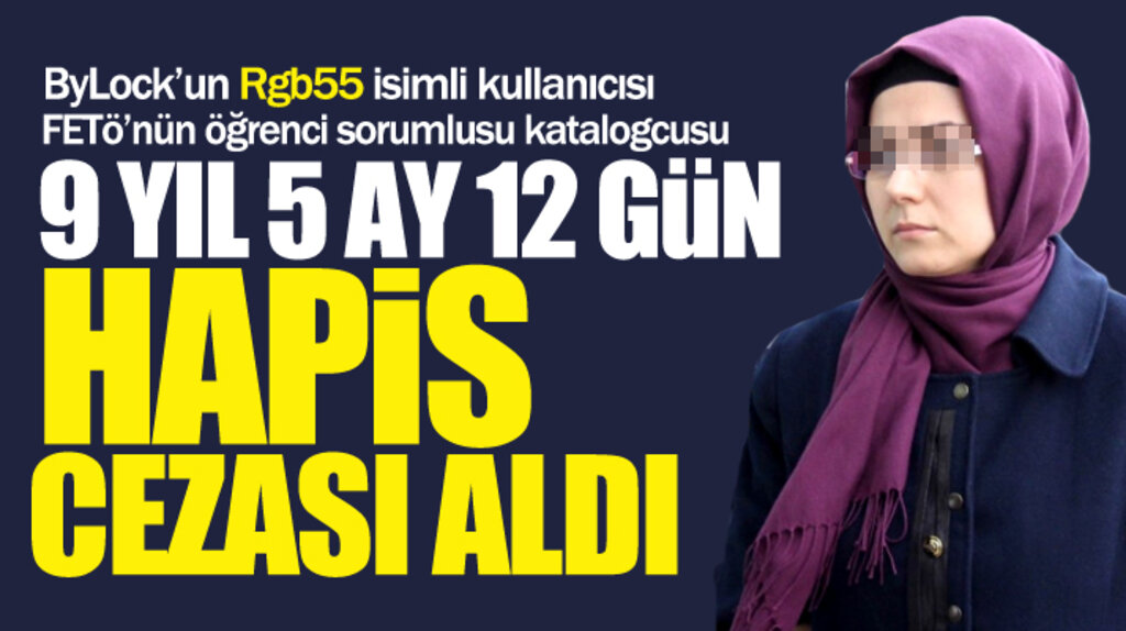 Samsun'da FETÖ'den tutuklu Ragibe Öner'e 9 yıl 5 ay 12 gün hapis cezası verildi