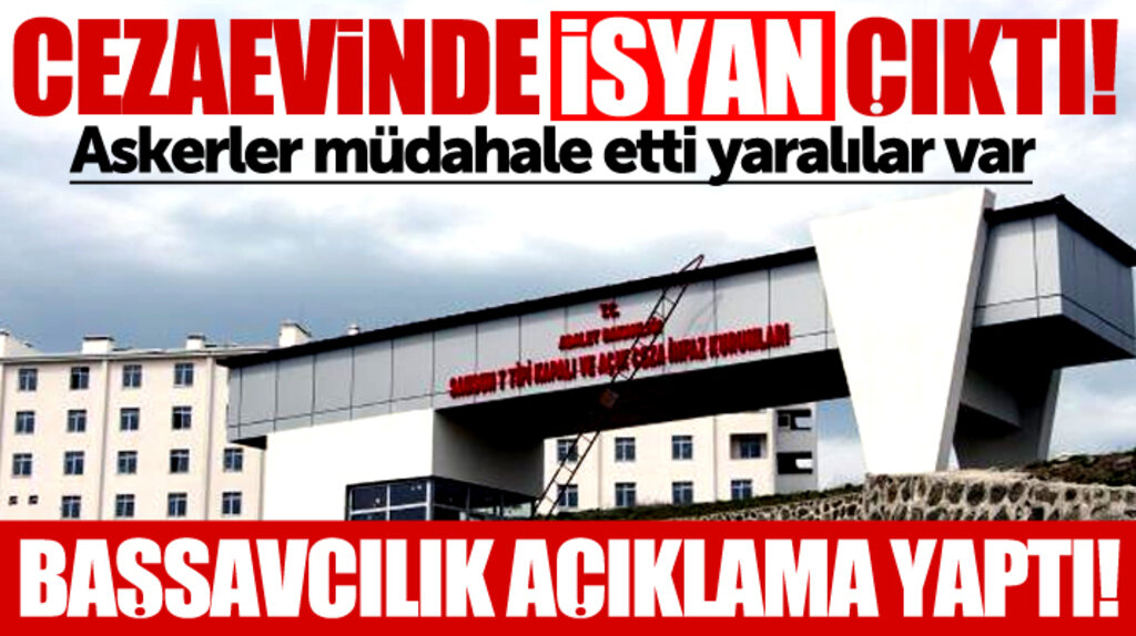 Samsun Cumhuriyet Başsavcılığı cezaevinde isyan haberlerine açıklama yaptı