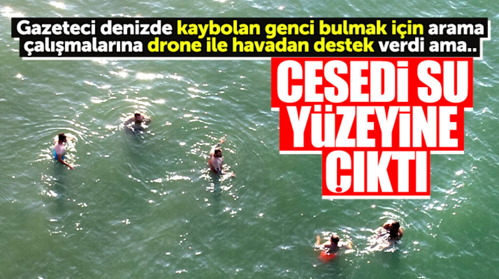 Samsun'un Atakum ilçesinde denizde kaybolan gencin cesedi bulundu