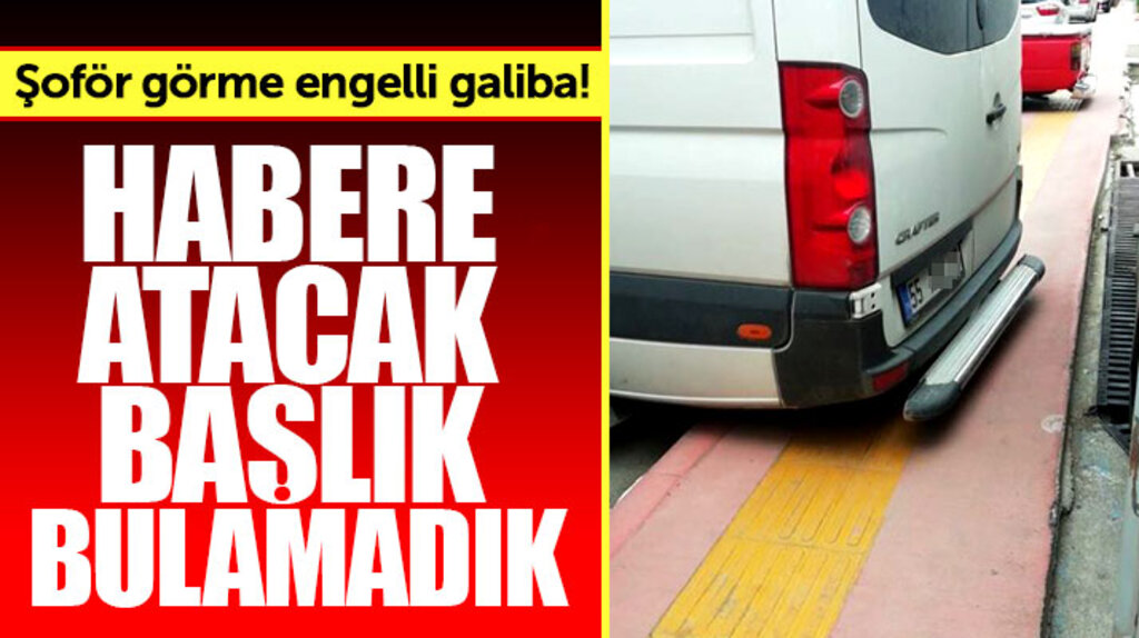 Samsun'da görme engelliler için kaldırımlara yapılan sarı bantlar işgal altında