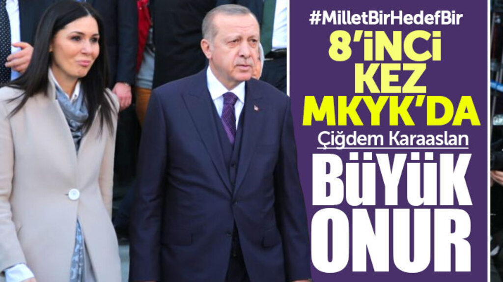 Çiğdem Karaaslan 8'inci kez MKYK'da görev alması ile ilgili açıklama yaptı