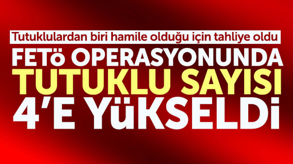 Samsun ve Vezirköprü'de FETÖ operasyonunda tutuklu sayısı 4'e yükseldi