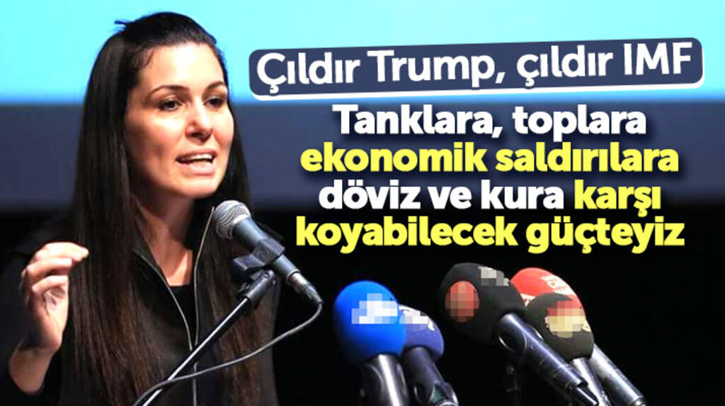 Çiğdem Karaaslan: Tanklara, toplara ekonomik saldırılara karşı koyabilecek güçteyiz