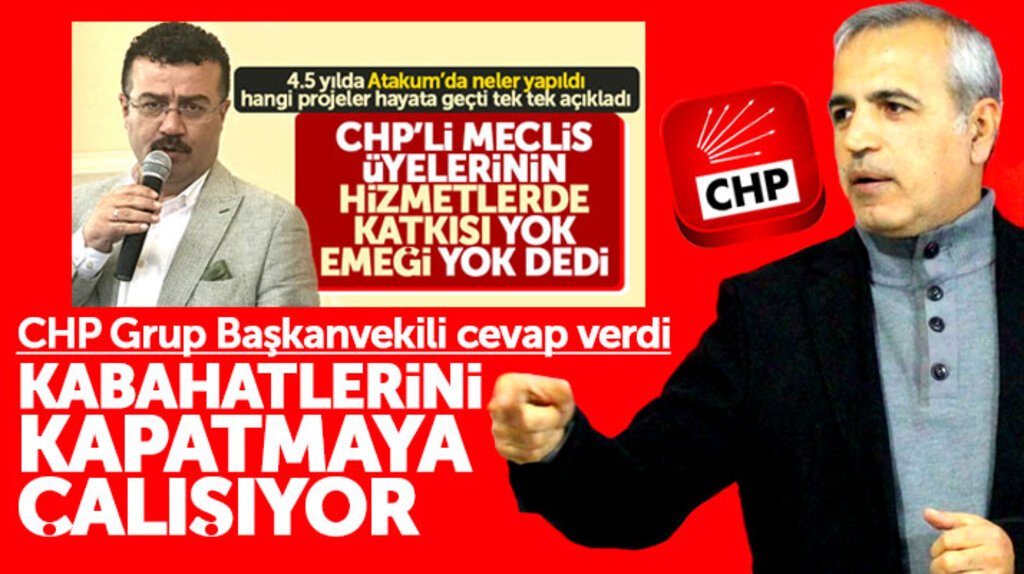 Atakum Belediyesi Başkanı İshak Taşçı'nın CHP'li Meclis üyeleri eleştirisine yanıt geldi