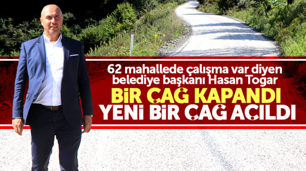 Samsun'un Tekkeköy ilçesinde 62 mahallede belediye çalışma yapıyor