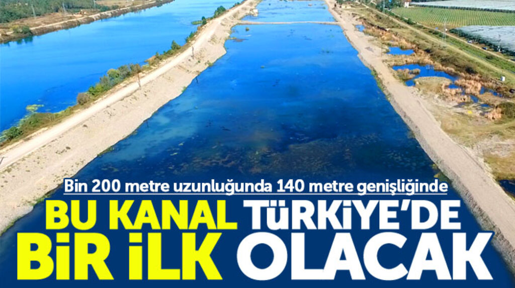 Samsun Çarşamba'da Yeşilırmak Kanal Parkuru Türkiye'de bir ilk olacak