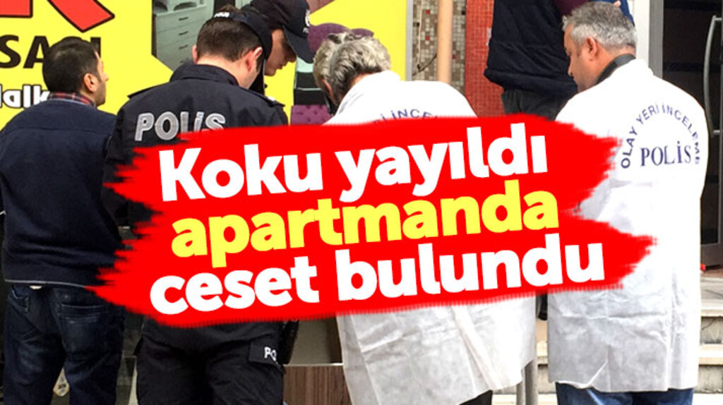 Samsun'da kötü koku yayılan apartmanda ceset bulundu