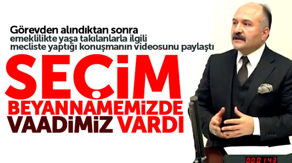Erhan Usta görevden alındıktan sonra EYT mağdurları ile ilgili konuşmasını yayınladı