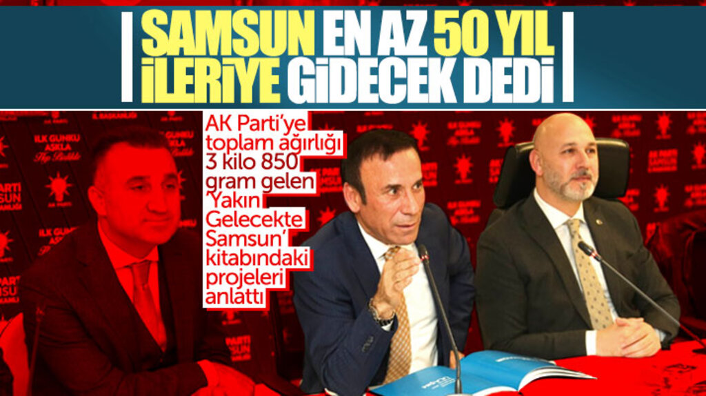 Osman Genç: Samsun'u yeniden öncü şehir yapacak projeler elimizin altında
