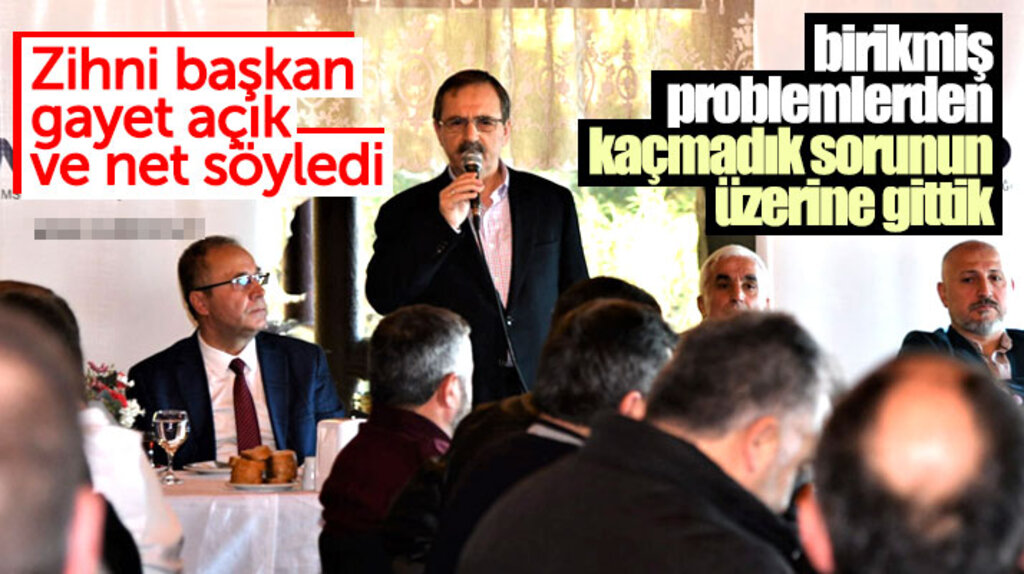 Zihni Şahin: Samsun'da gerginlik yaratan sorunların üzerine gittik