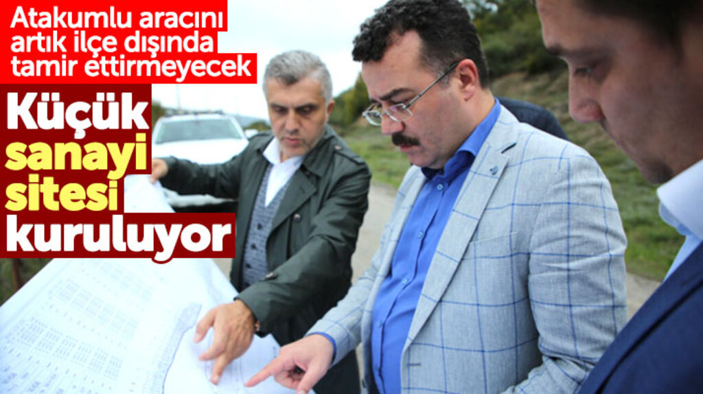 Samsun'da Atakum ilçesine belediye küçük sanayi sitesi yapacak