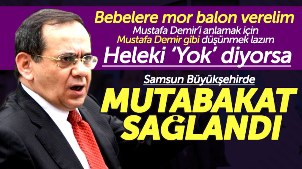 Samsun Büyükşehir adaylığı için AK Parti Mustafa Demir üzerinde mutabakata vardı