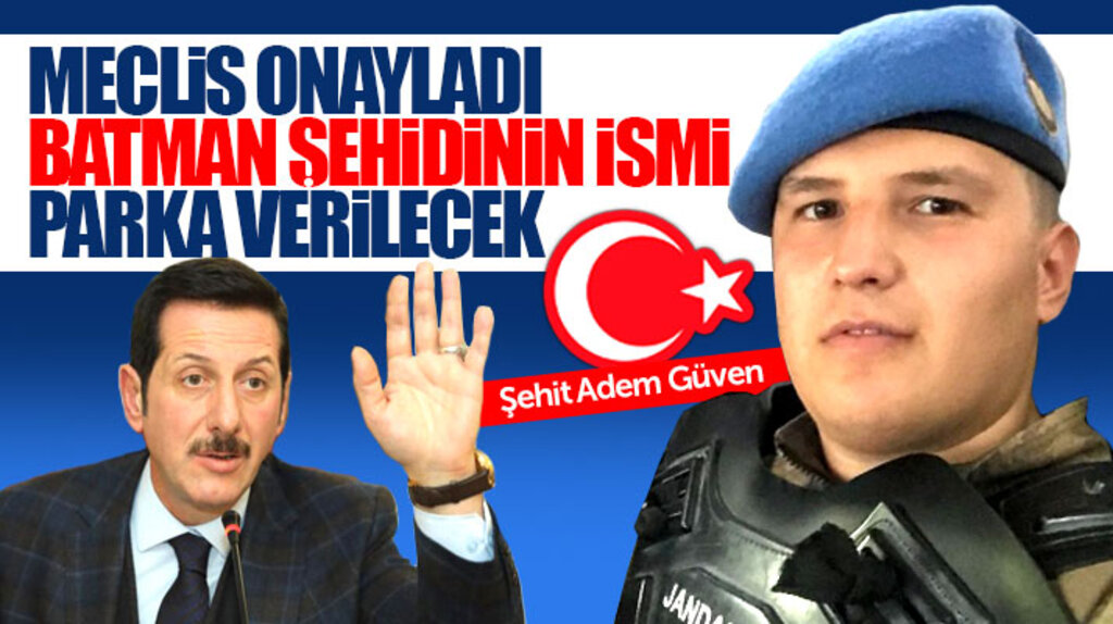 Samsun'da İlkadım Belediyesi Meclisi Batman şehidi Adem Güven'in ismini parka verme kararı aldı
