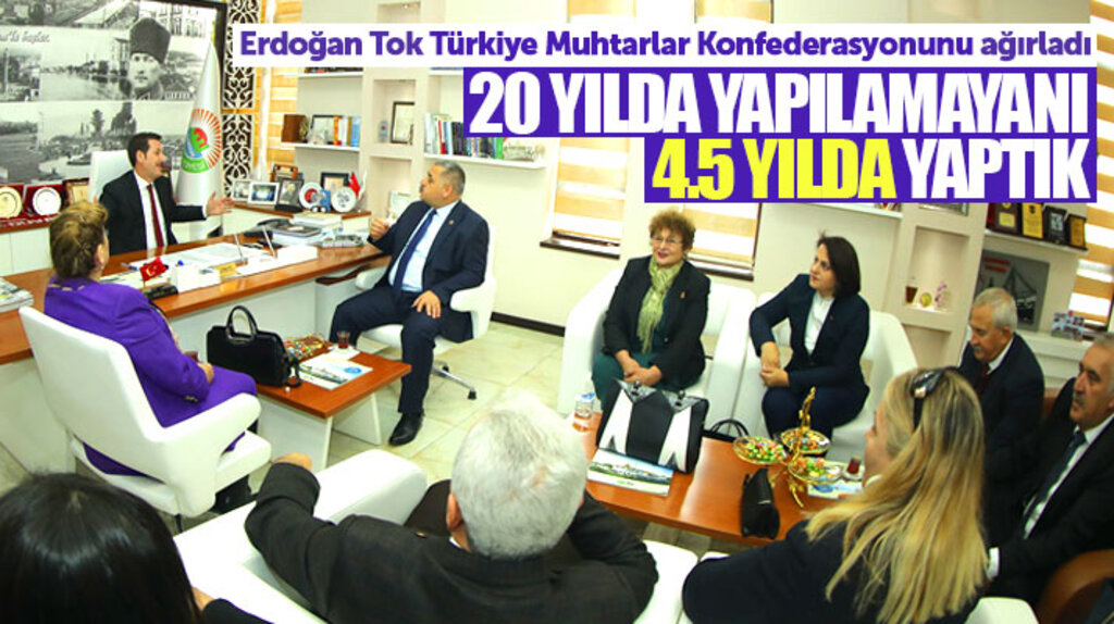 Samsun- İlkadım İlçe Belediye Başkanı Erdoğan Tok: 20 yılda yapılamayanı 4.5 yılda yaptık