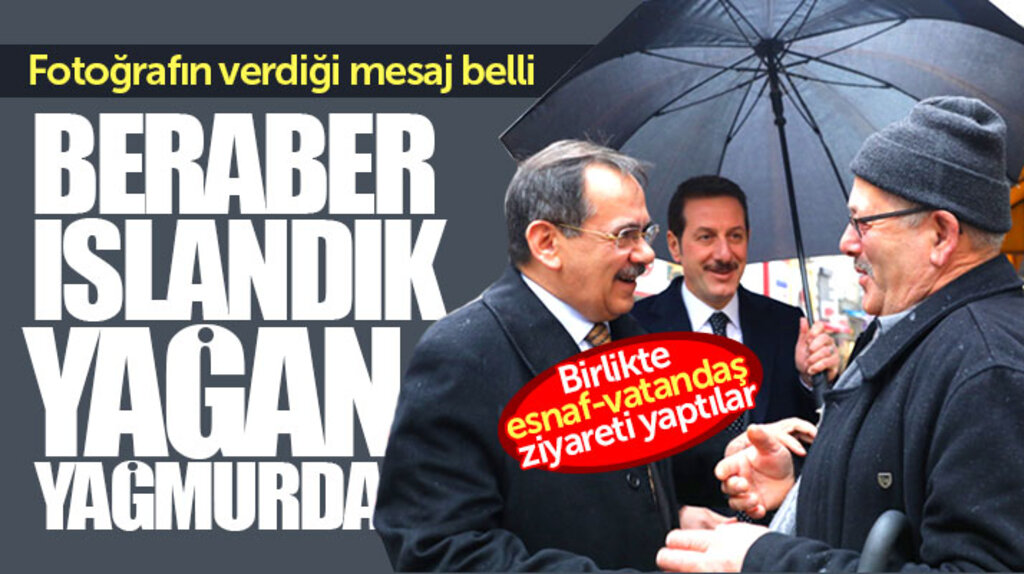 Samsun'da Erdoğan Tok ve Büyükşehir adayı Mustafa Demir birlikte esnaf ziyareti yaptı