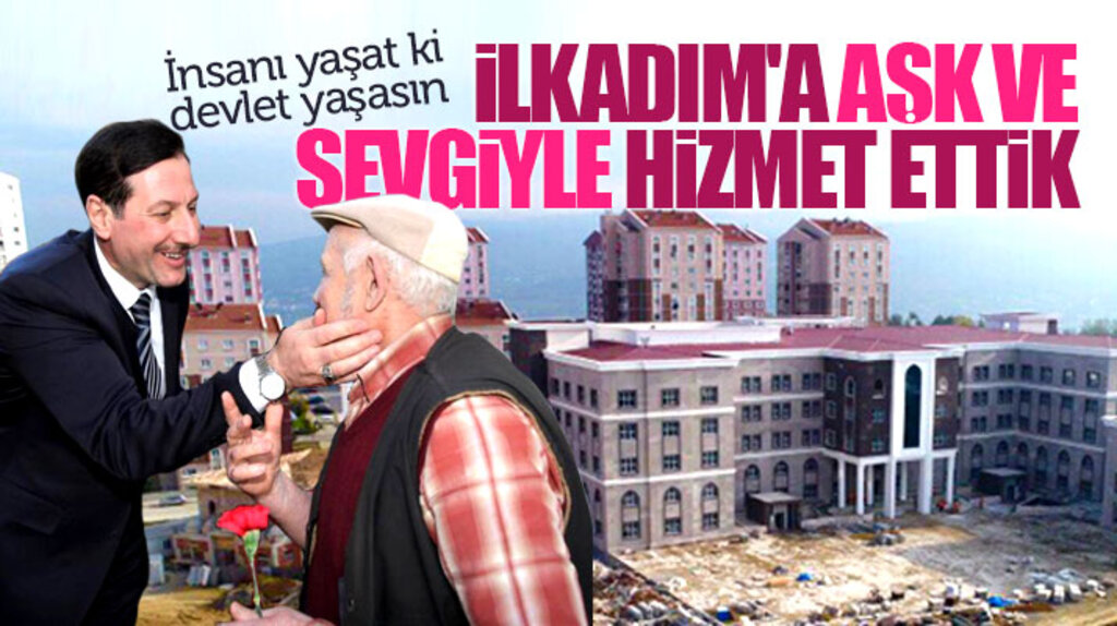 Erdoğan Tok İlkadım'a aşk ve sevgi ile rekor hizmetler yaptıklarını açıkladı