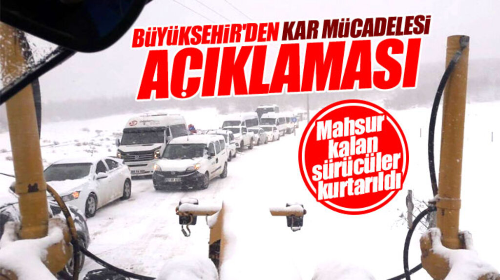 Samsun Büyükşehir Başkanı Zihni Şahin'den karla mücadele açıklaması