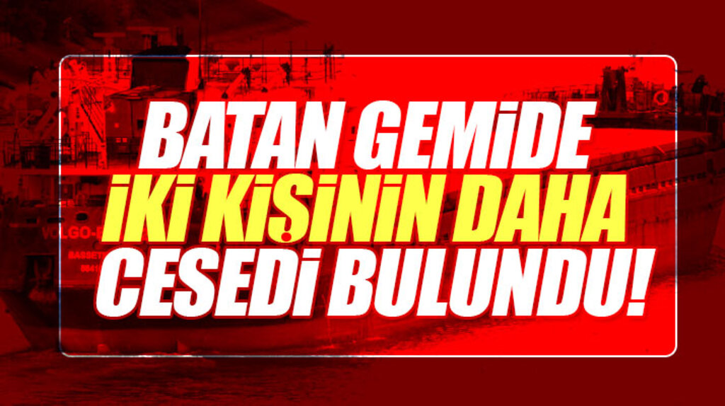 Samsun'da batan gemide kayıp olarak aranan 4 kişiden ikisinin cesedi bulundu