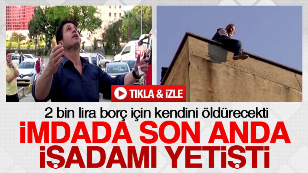 Samsun'da borç yüzünden intihara kalkışan adamı işadamı kurtardı