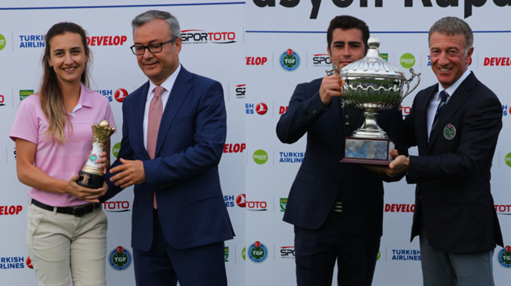 Samsun'da golf'ün şampiyonu belli oldu