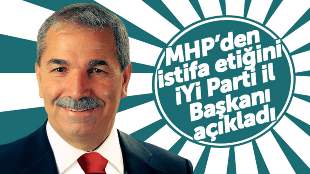 Samsun'da Necattin Demirtaş'ın MHP'den istifa ettiğini İYİ Parti Samsun İl Başkanı açıkladı