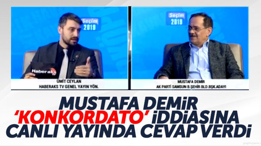 Samsun Büyükşehir adayı Mustafa Demir konkordato iddiasına cevap verdi