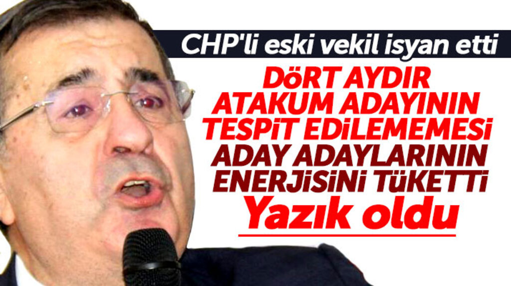 CHP Samsun eski Milletvekili Binici 4 aydır Atakum adayının tespit edilememesine isyan etti