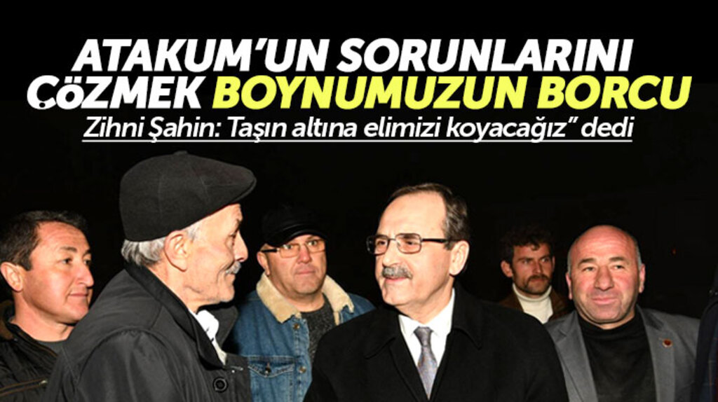 Cumhur İttifakının Atakum adayı Zihni Şahin: Atakum'un sorunlarını çözmek boynumuzun borcu