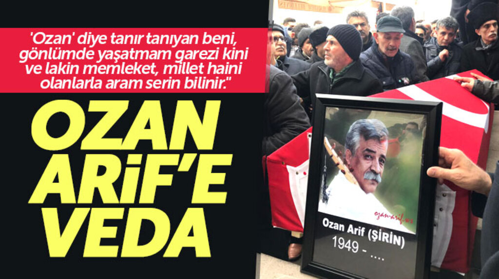 Ozan Arif'in cenazesi Samsun'da son yolculuğuna uğurlandı