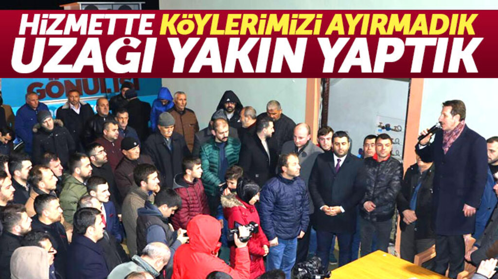 Samsun'da Cumhur İttifakı İlkadım adayı Erdoğan Tok: Hizmette köylerimizi ayırmadık