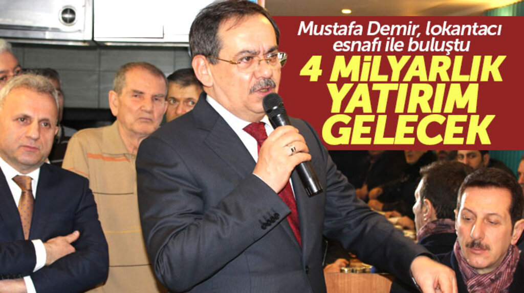 Samsun Büyükşehir adayı Mustafa Demir: Samsun'da 4 milyarlık yatırımın önünü açacağız