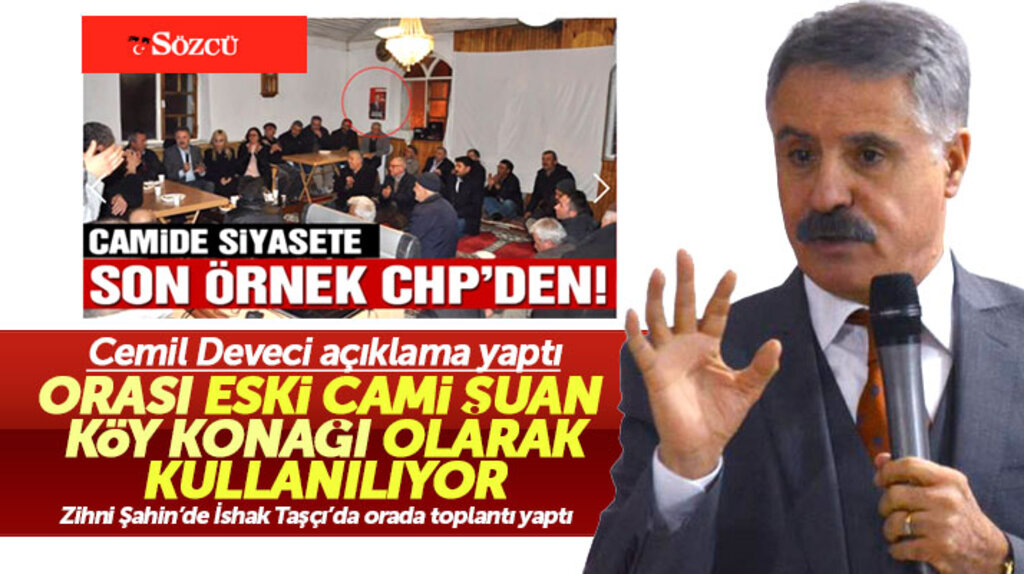 Samsun'da CHP Atakum adayı Cemil Deveci camide siyaset yaptığı iddiasına yanıt verdi