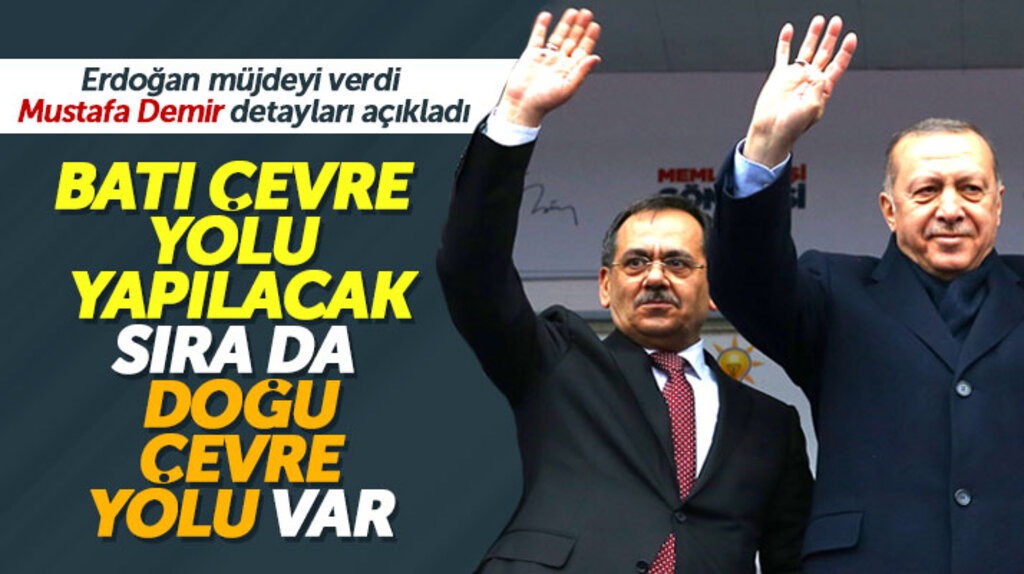 Cumhur İttifakı adayı Mustafa Demir Samsun Batı Çevre Yolu projesinin detaylarını açıkladı