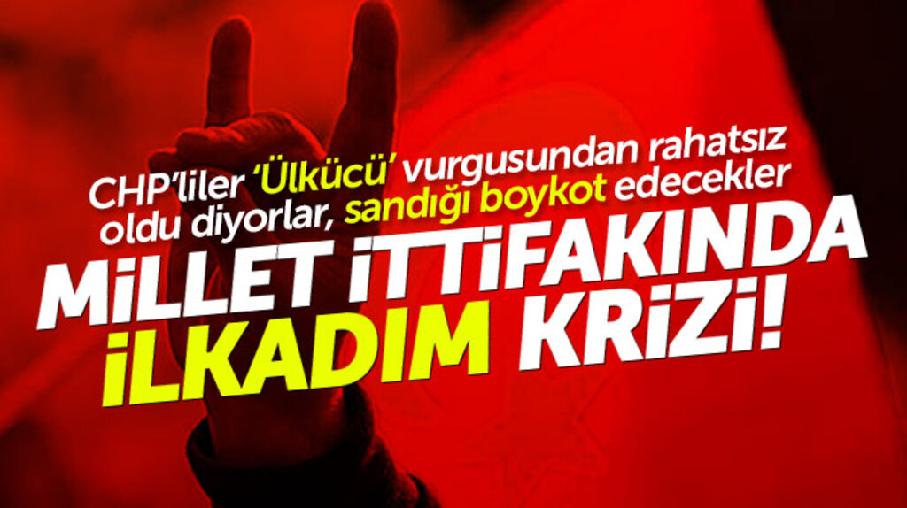 Samsun'da Millet İttifakında İlkadım krizi! CHP'liler ülkücü vurgusundan rahatsız oldu