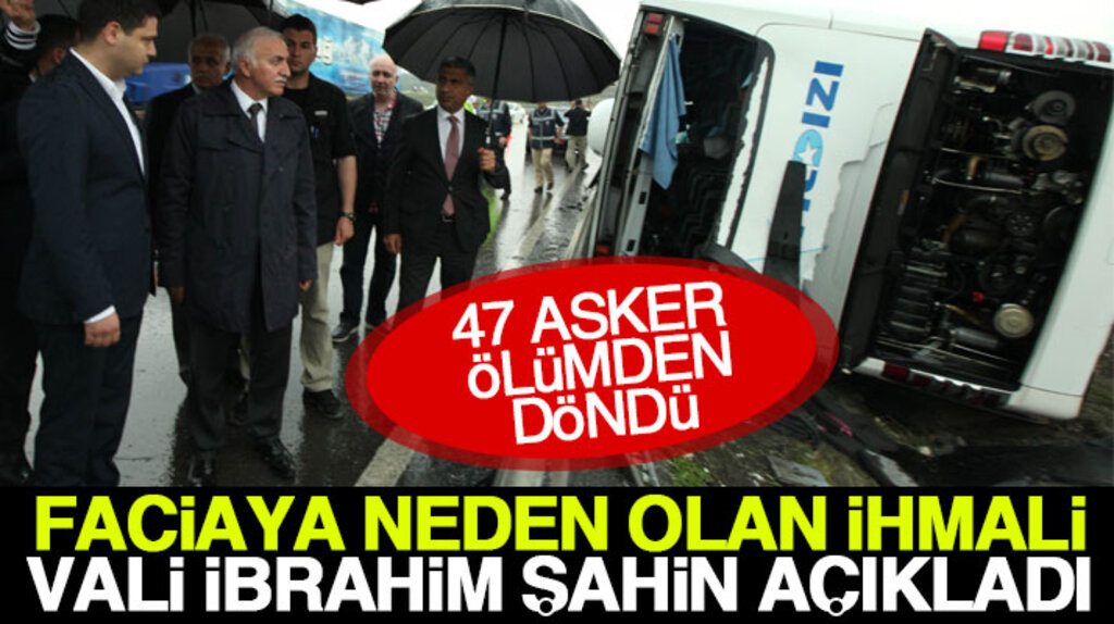 Samsun'da 47 asker ölümden döndü: İşte otobüs kazasına neden olan ihmal