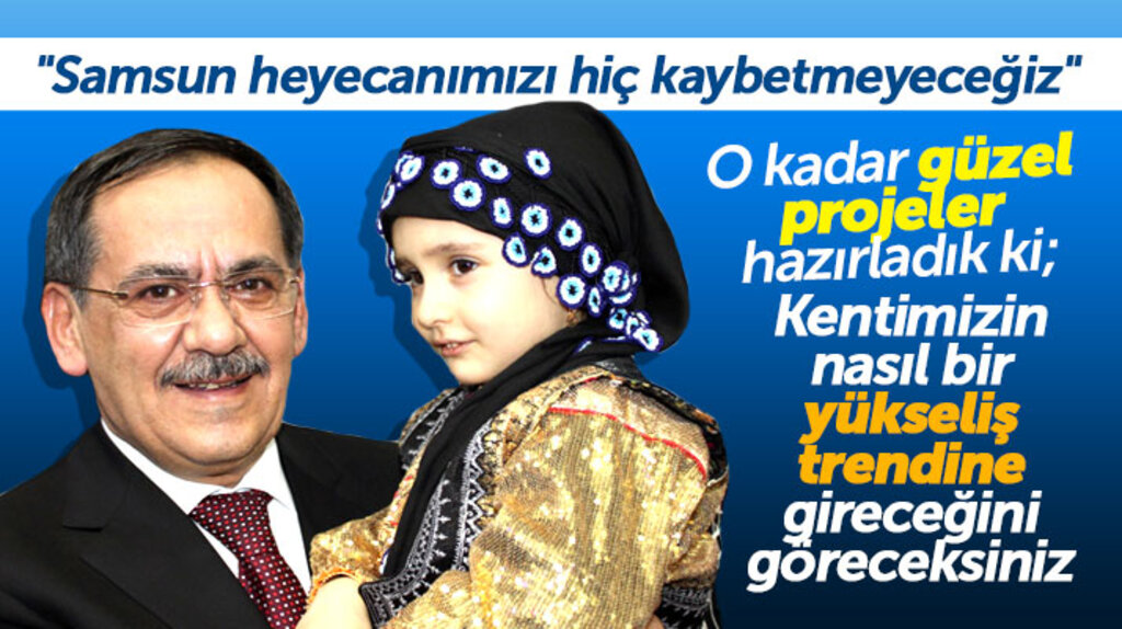 Samsun Büyükşehir adayı Mustafa Demir: Samsun projelerimizle yükseliş trendine girecek